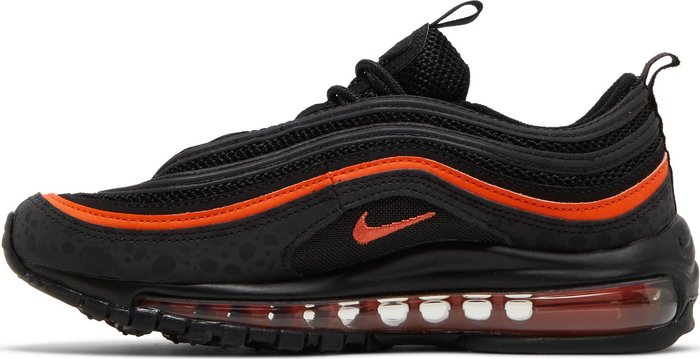 Air Max 97 Black Safety Orange (GS)