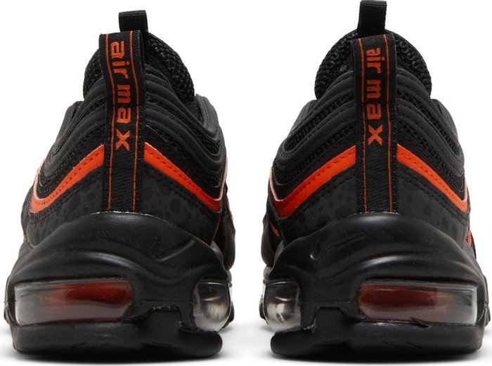 Air Max 97 Black Safety Orange (GS)