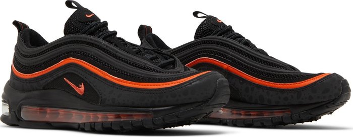 Air Max 97 Black Safety Orange (GS)