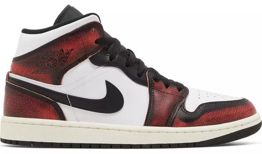 Jordan 1 Mid Wear-Away Chicago(US)