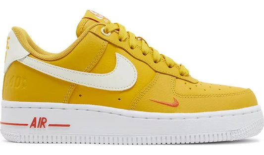 Nike Air Force 1 Low '07 SE 40th Anniversary Yellow Ochre Mini Swoosh (W)