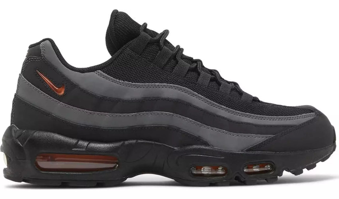 Nike Air Max 95 Black Grey Safety Orange