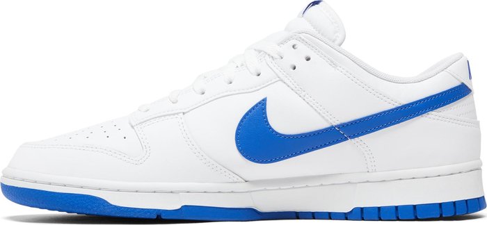 Nike Dunk Low White Hyper Royal