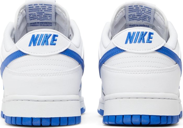 Nike Dunk Low White Hyper Royal