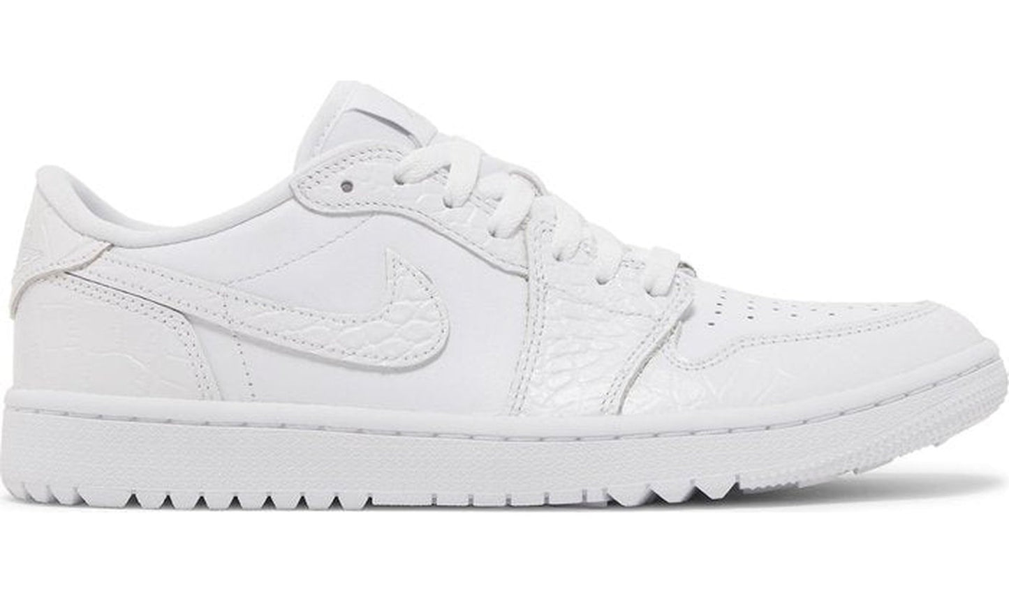 Jordan 1 Retro Low Golf White Croc