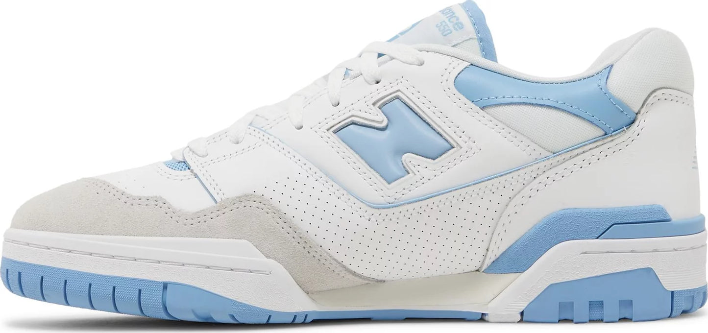 New Balance 550 White University Blue Grey Toe