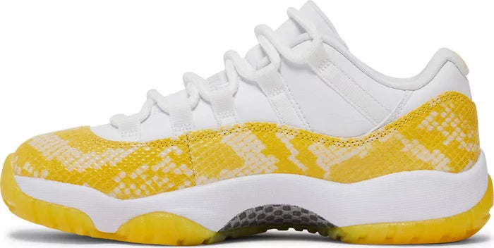 Jordan 11 Retro Low Yellow Snakeskin (W)