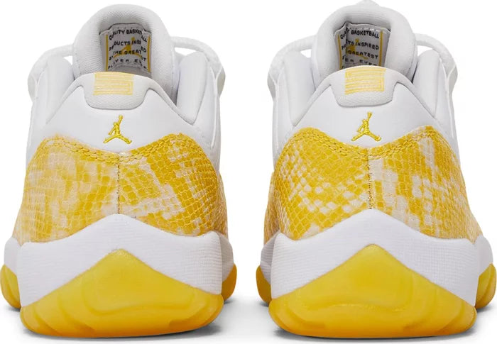 Jordan 11 Retro Low Yellow Snakeskin (W)