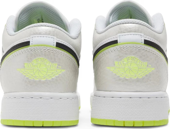 Jordan 1 Low SE White Platinum Tint Volt Black(GS)