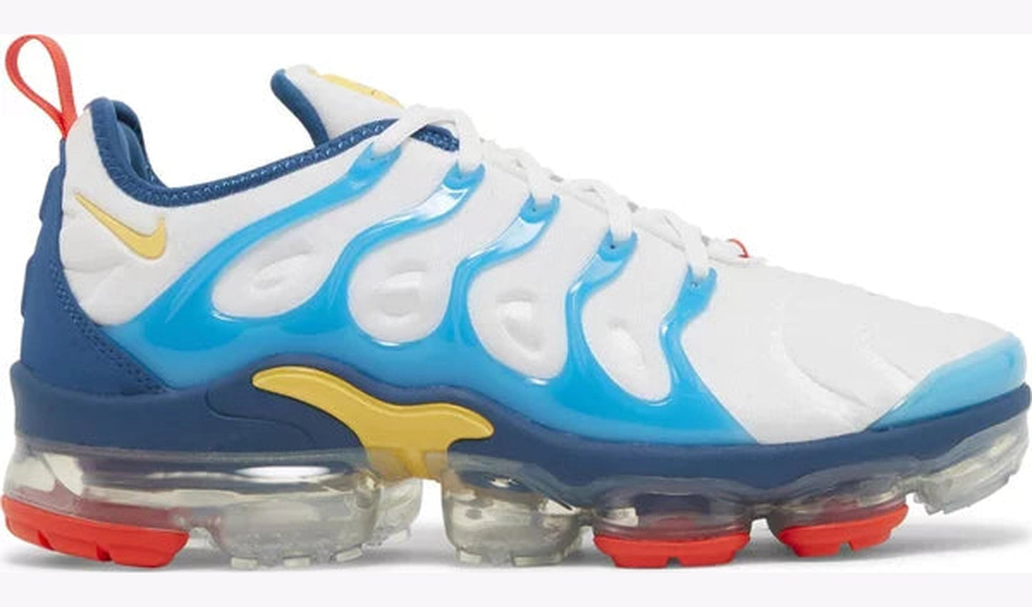 VaporMax Plus White Citron Pulse Industrial Blue