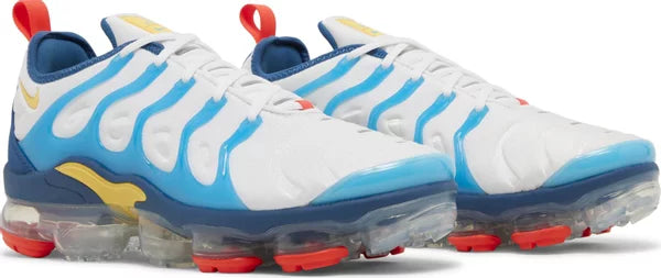 VaporMax Plus White Citron Pulse Industrial Blue