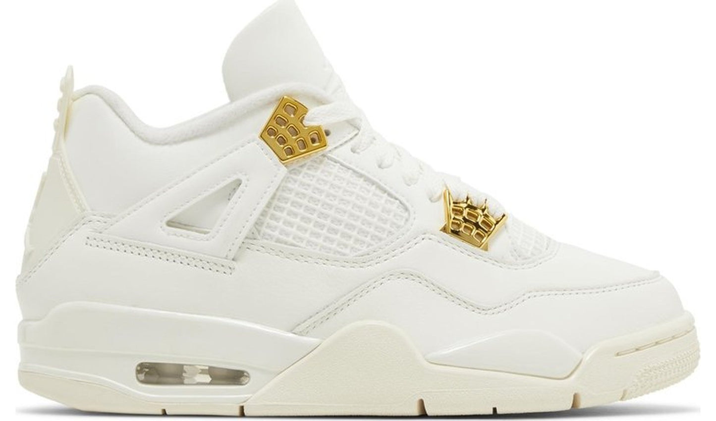 Jordan 4 Metallic Gold (W)