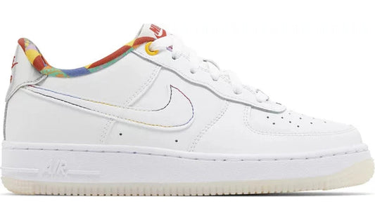 Air Force 1 Low LV8 White Playful Print (GS)