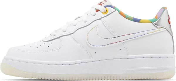 Air Force 1 Low LV8 White Playful Print (GS)