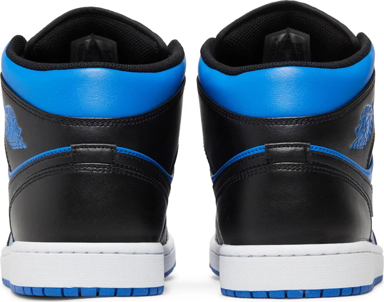 Jordan 1 Mid Black Royal Blue