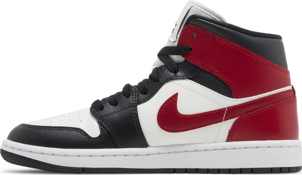 Jordan 1 Mid Gym Red Off Noir (W)