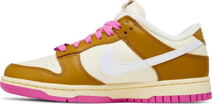 Nike Dunk Low SE Just Do it Bronzine Pink (W)