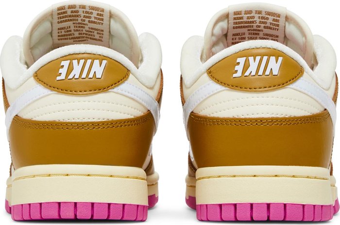 Nike Dunk Low SE Just Do it Bronzine Pink (W)