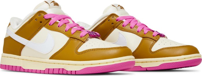 Nike Dunk Low SE Just Do it Bronzine Pink (W)