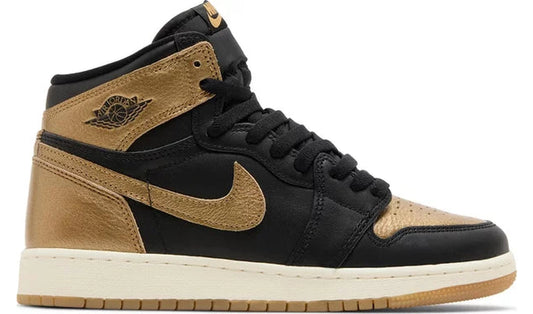 Jordan 1 Retro High OG Black Metallic Gold (GS)