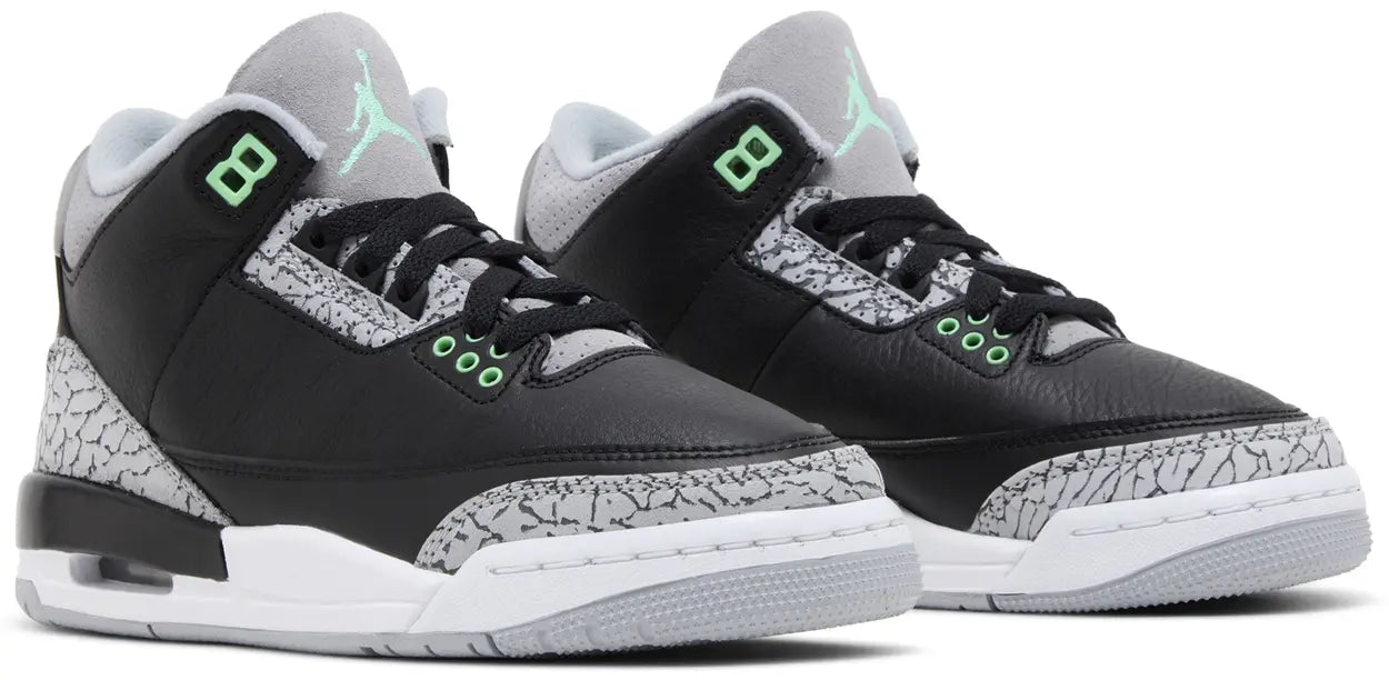 Jordan 3 Retro Green Glow (GS)