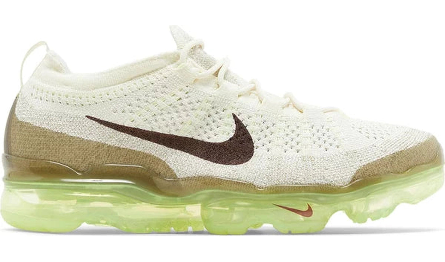 VaporMax 2023 Flyknit Coconut Milk Neutral Olive