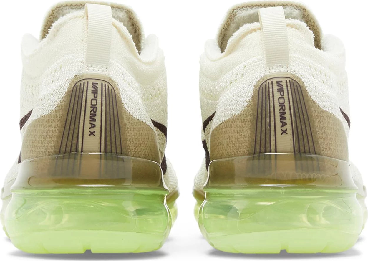 VaporMax 2023 Flyknit Coconut Milk Neutral Olive