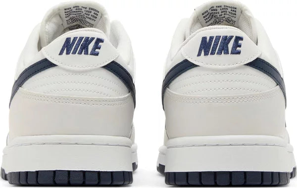 Nike Dunk Low White Midnight Navy