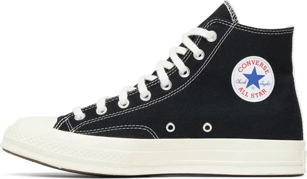 Converse HI CDG Play Black