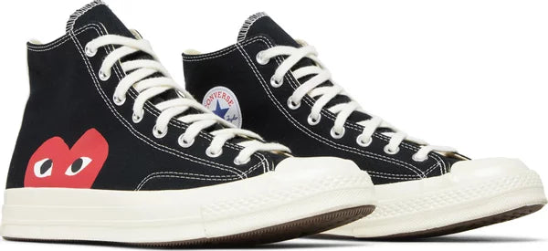 Converse HI CDG Play Black