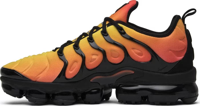 VaporMax Plus Black Orange Crimson