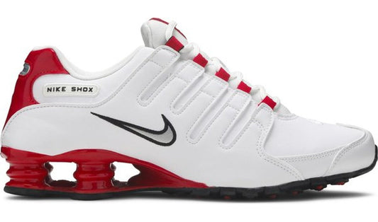 Nike Shox NZ White University Red