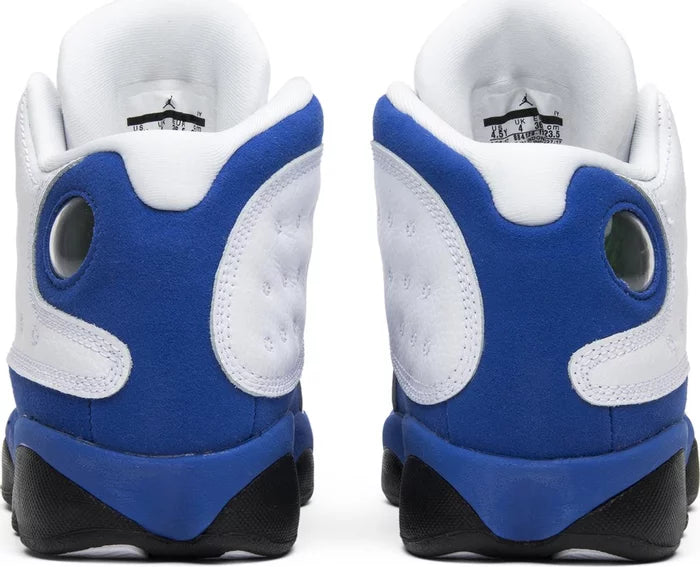 Jordan 13 Retro White Hyper Royal Black (GS)