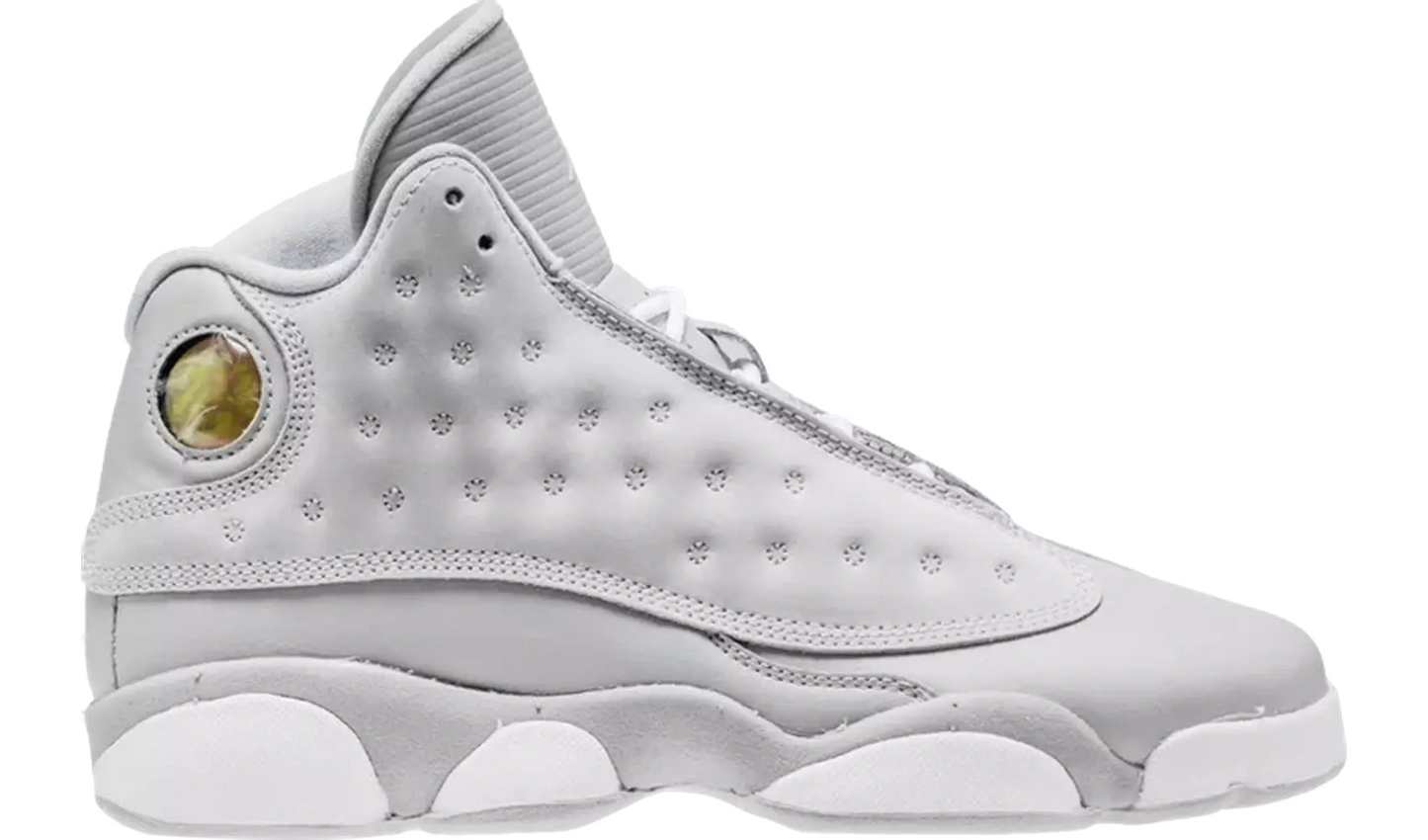 Jordan 13 Retro Wolf Grey Deadly Pink(GS)