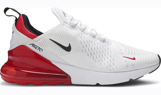 Air Max 270 White Black University Red