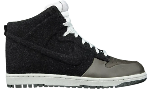 Dunk High Black Wool (W)