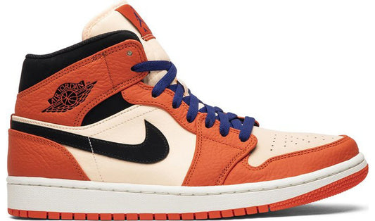 Jordan 1 Mid Team Orange Black(US)