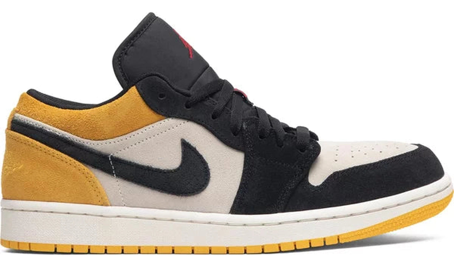 Jordan 1 Low Sail University Gold Black