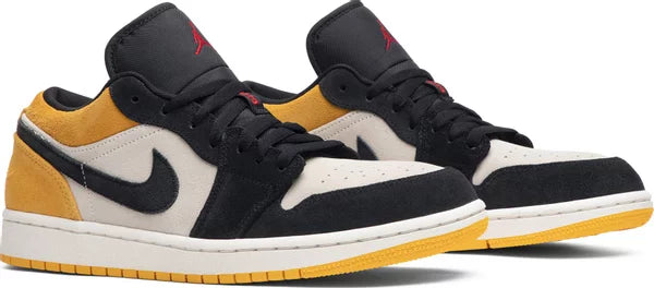 Jordan 1 Low Sail University Gold Black