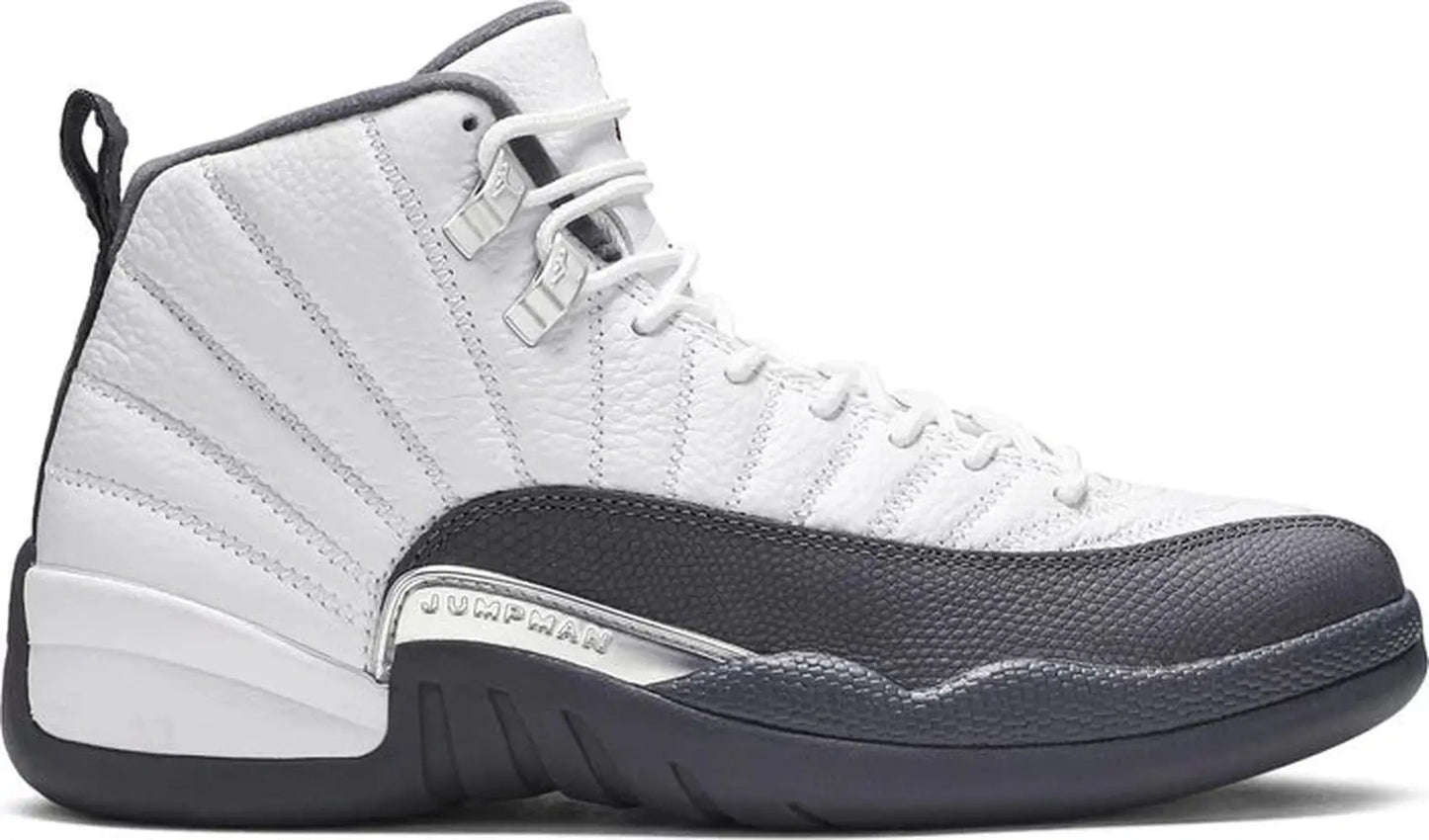 Jordan 12 Retro White Dark Grey