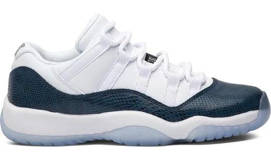 Jordan 11 Retro Low Navy Snakeskin (2019)(GS)