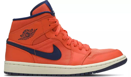 Jordan 1 Mid Turf Orange Blue Void (W)