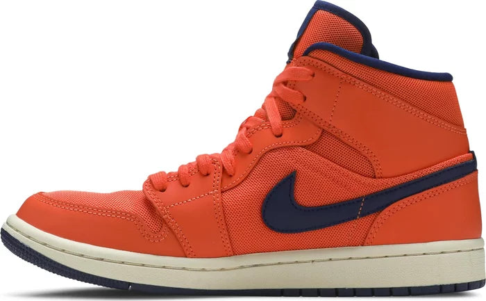 Jordan 1 Mid Turf Orange Blue Void (W)