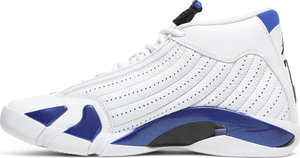 Jordan 14 White Hyper Royal