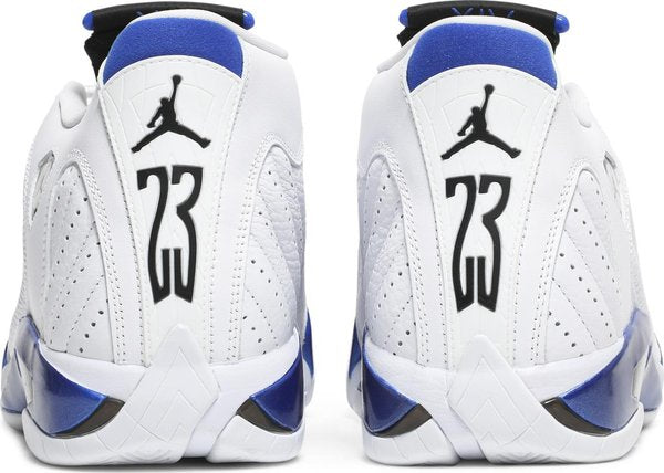 Jordan 14 White Hyper Royal