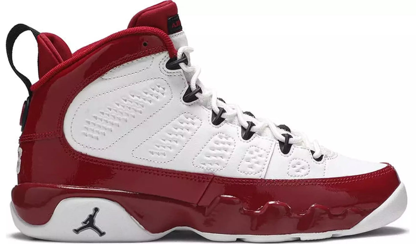 Jordan 9 Retro White Gym Red (GS)