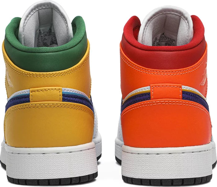 Jordan 1 Mid Alternate Multi-Color(GS)(UN)