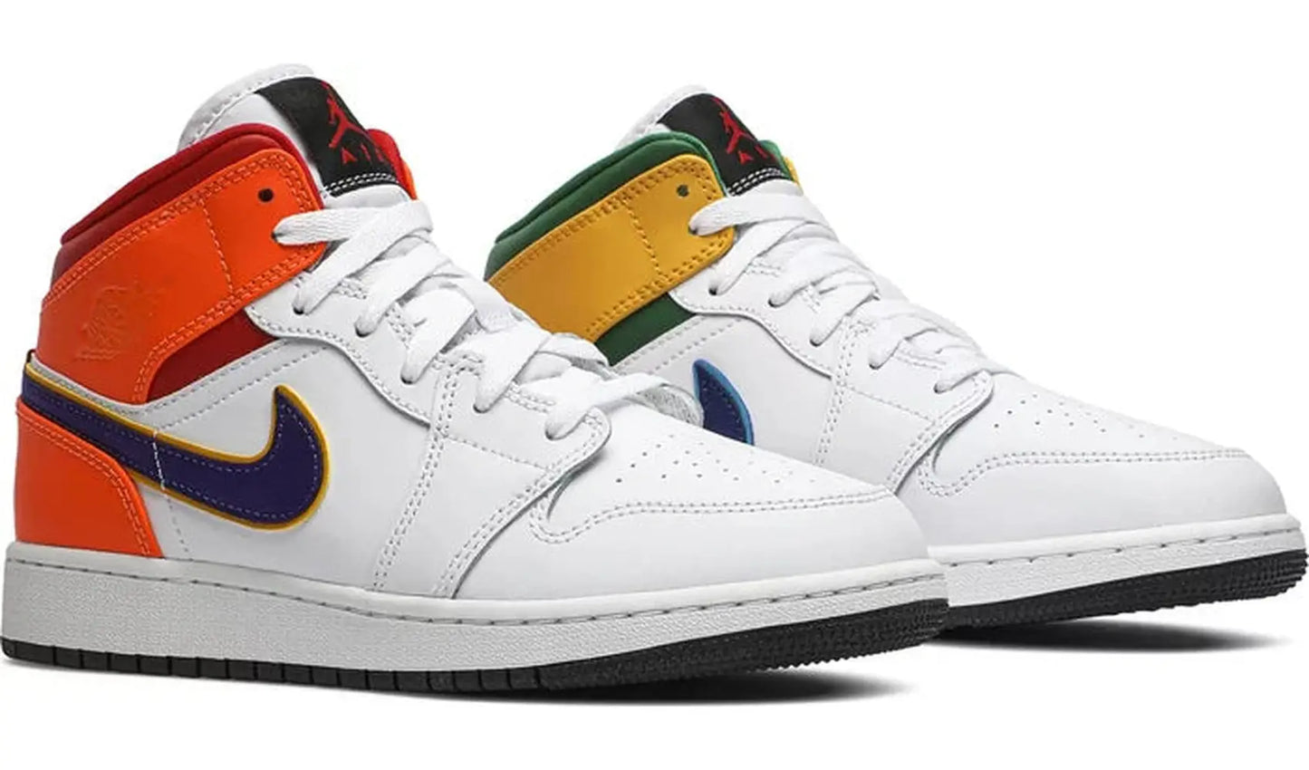 Jordan 1 Mid Alternate Multi-Color(GS)(UN)