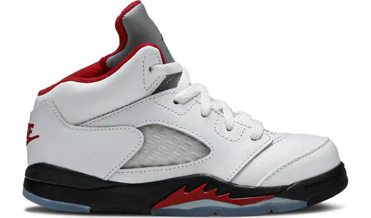 Jordan 5 Retro Fire Red Silver Tongue (2020) (TD)