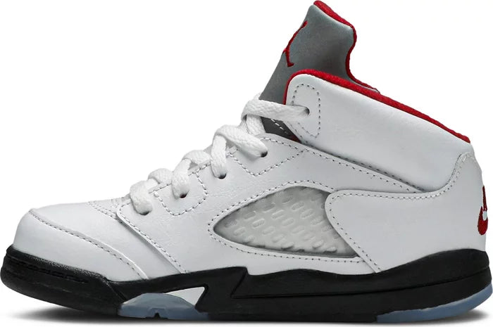 Jordan 5 Retro Fire Red Silver Tongue (2020) (TD)